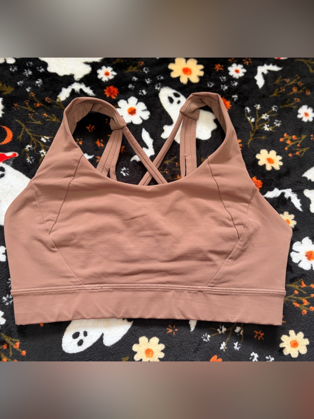 Lululemon Free to Be Elevated Sports Bra – Dusty Mauve – Size 6 🧡